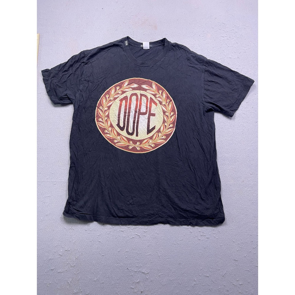 Dope T Shirt 100% Cotton Black Graphic XL Mens